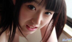 Cute teen Machiko has her sweet breasts fondled